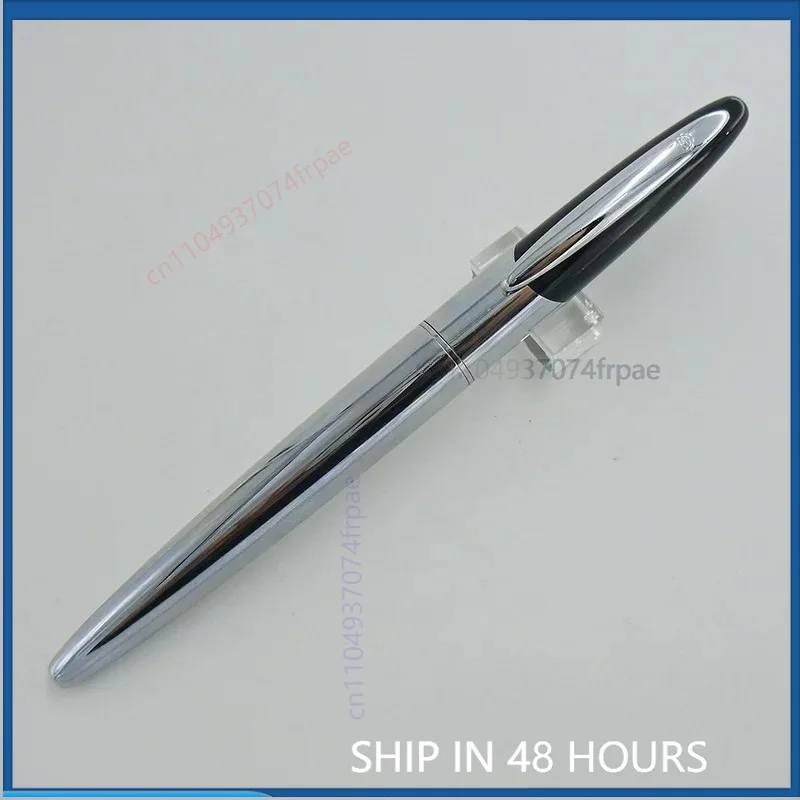 NOS For Hero General Factory 76 Polished Chrome Fountain Pen Semi Open Nib Ink Converter Compatible Vintage Iridium Pen（2pcs）