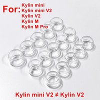 5/3/2pcs Hongxingjia Kylin Glass Tool For Vandy Kylin Mini V2/V2/M/M Pro Model Bubble/Straight Glass