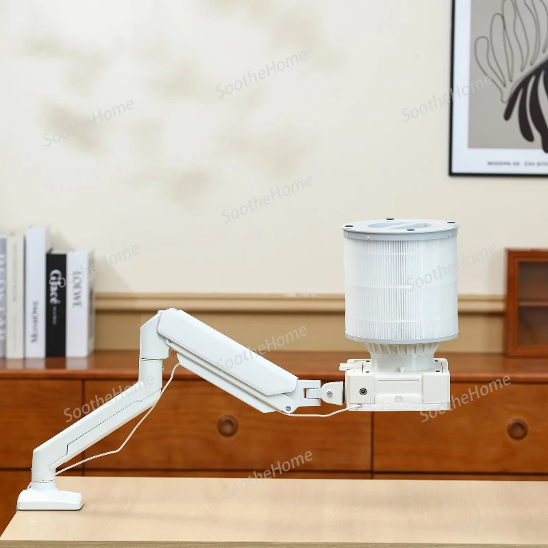 UA-002Arm Bracket Version Nail Dust  , Desktop Vertical Dust Collector for Model Enthusiasts, Wood Carving and Fruit Pit Carving