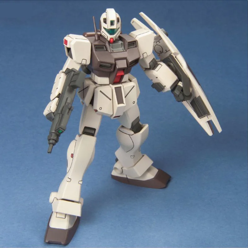 Bandai โมเดลหุ่นอนิเมะ HG 1/144 RGM-79G GM Command GUNDAM, ฟิกเกอร์อะนิเมะหุ่นยนต์ประกอบคุณภาพหุ่นของเล่นพลาสติกของขวัญ