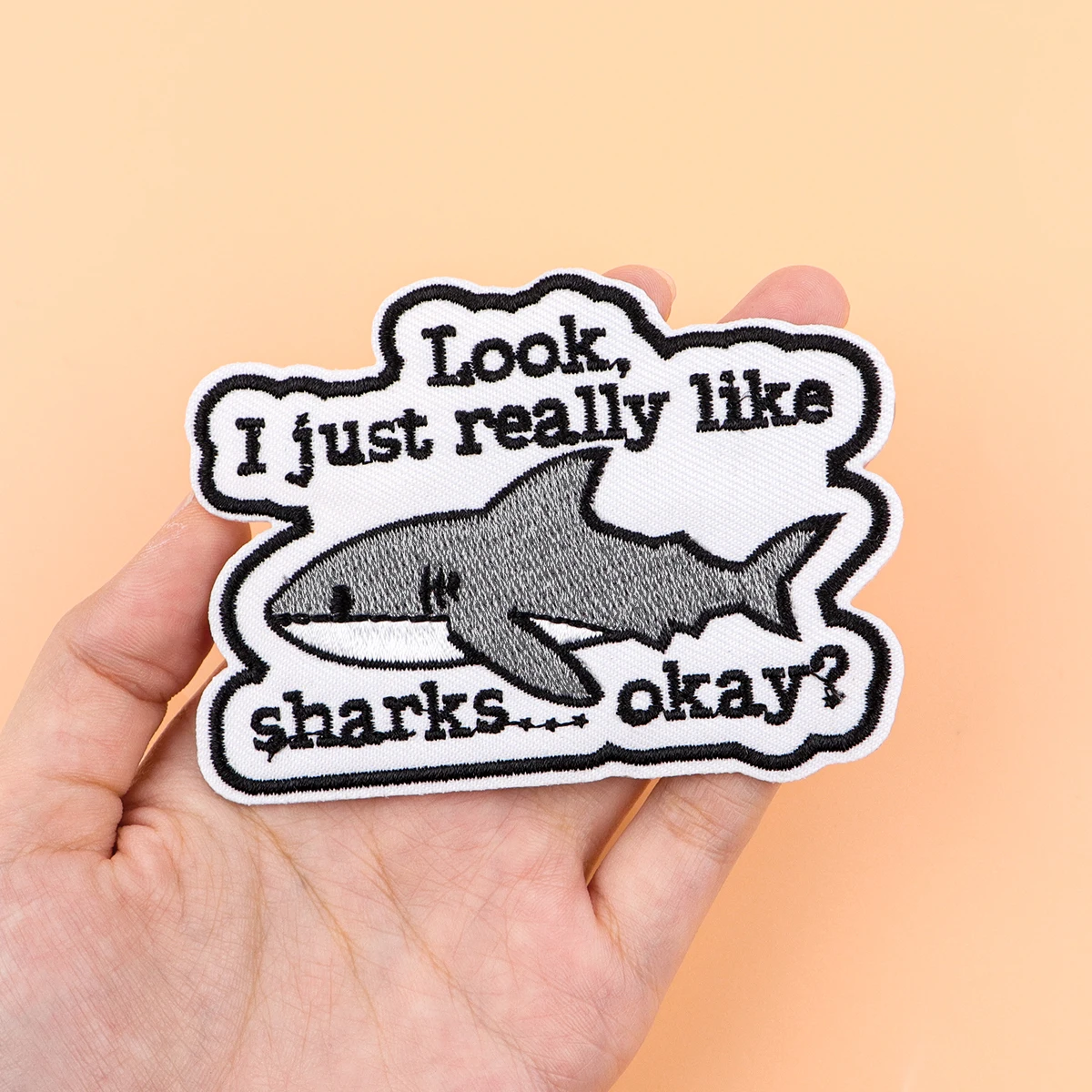 مضحك الحيوانات يقتبس المطرزة التصحيح للملابس السترات ADHD عبارة التصحيح DIY بها بنفسك الحديد على بقع زين اكسسوارات ملصقات #3