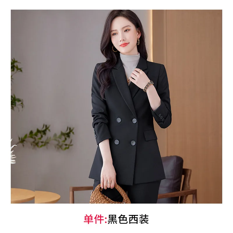 High-Grade Suit Jacket for Women Spring and Autumn 2023 New Professional Temperament Goddess Fan High-End Overalls Suit Suit