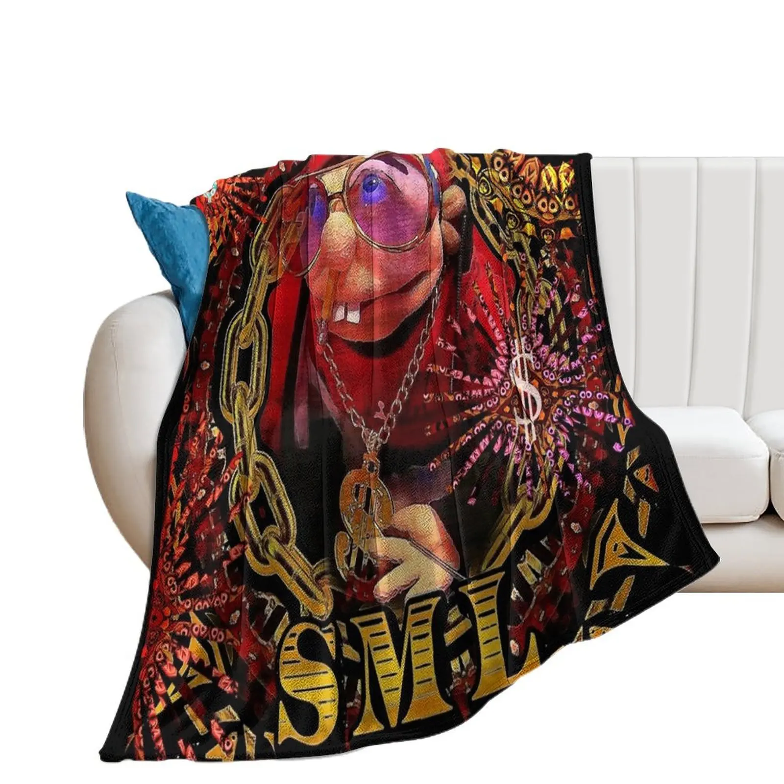 

SML JEFFY RAPPER v3 Throw Blanket heavy to sleep For Baby Bed Fashionable Blankets