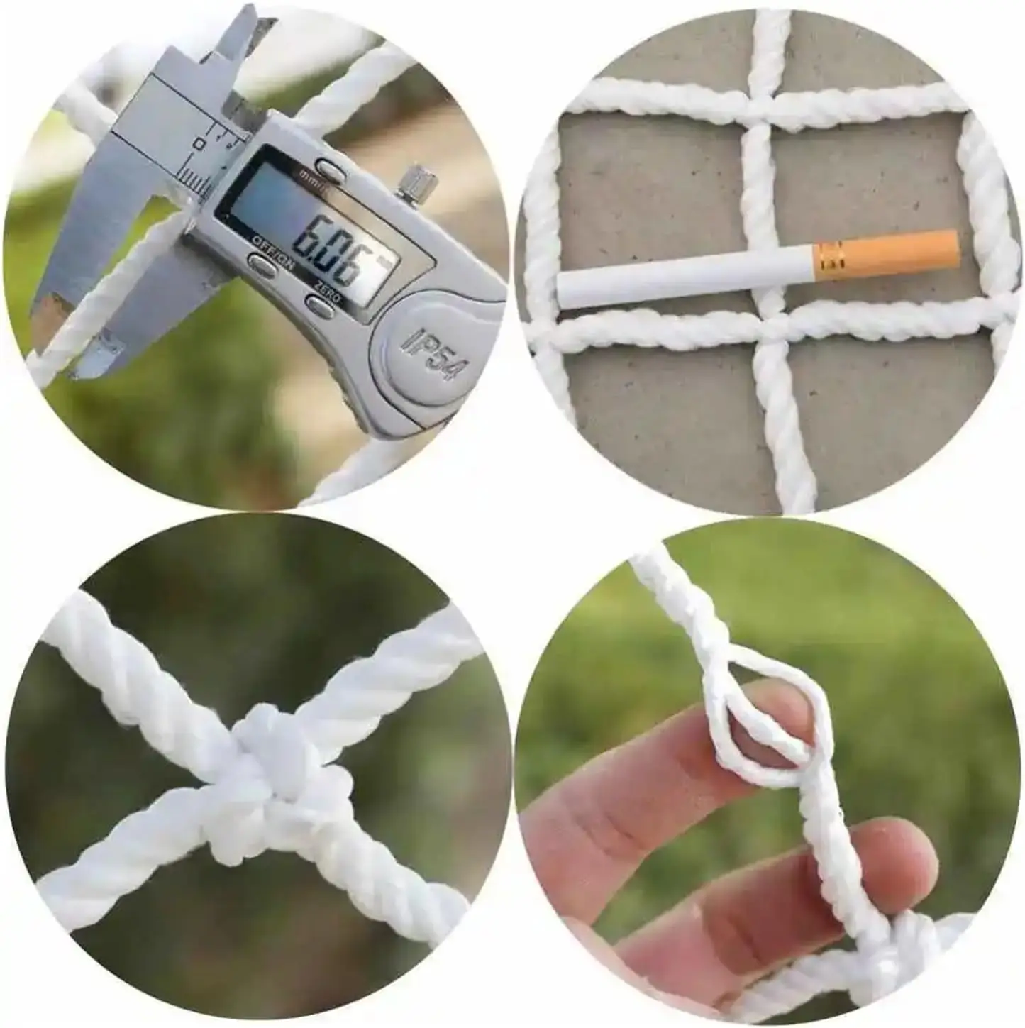 Heavy Duty Nylon Railing Stairs Netting Children Safety Net Building Anti-Falling Safety Net Balcony Security Guard for Kids Pet - Image 3