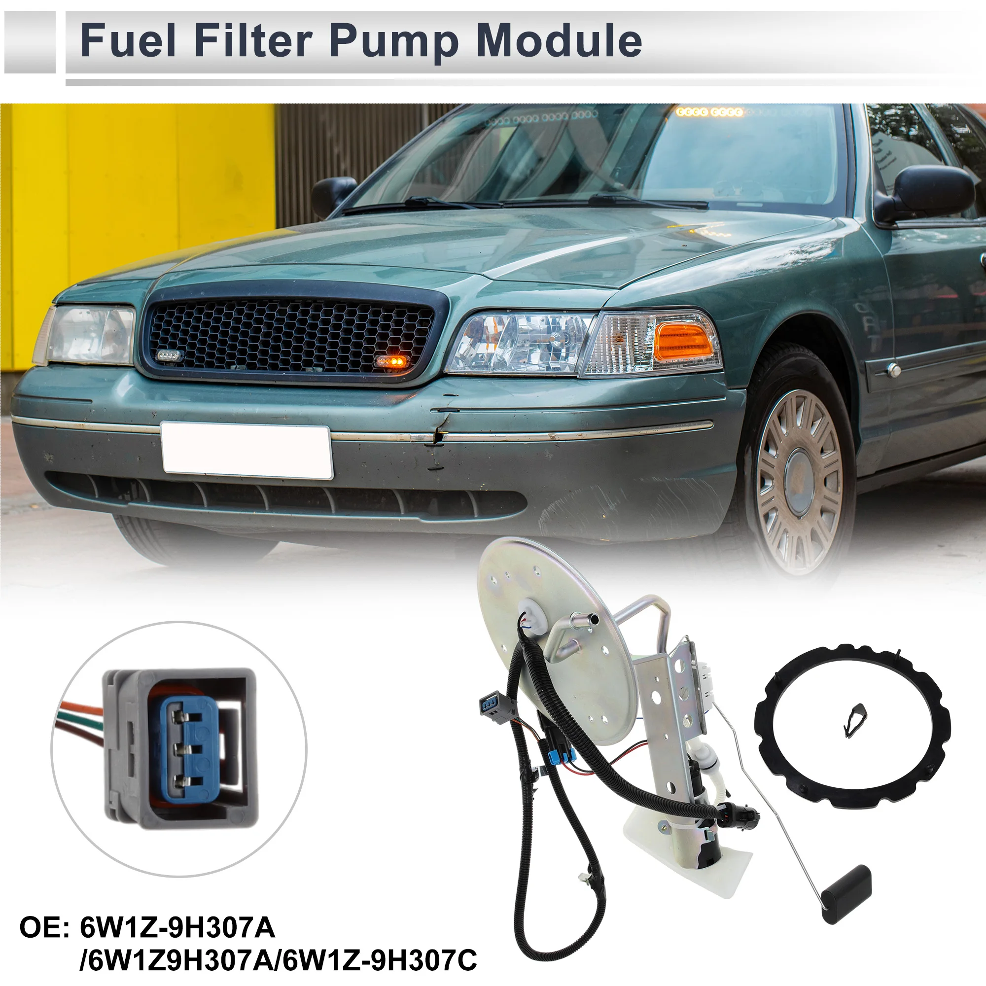 

Электрический топливный насос X Autohaux в сборе для Mercury Grand Marquis 2006-2008 V8 4,6 л, модуль топливного фильтра, номер 6W1Z9H307A