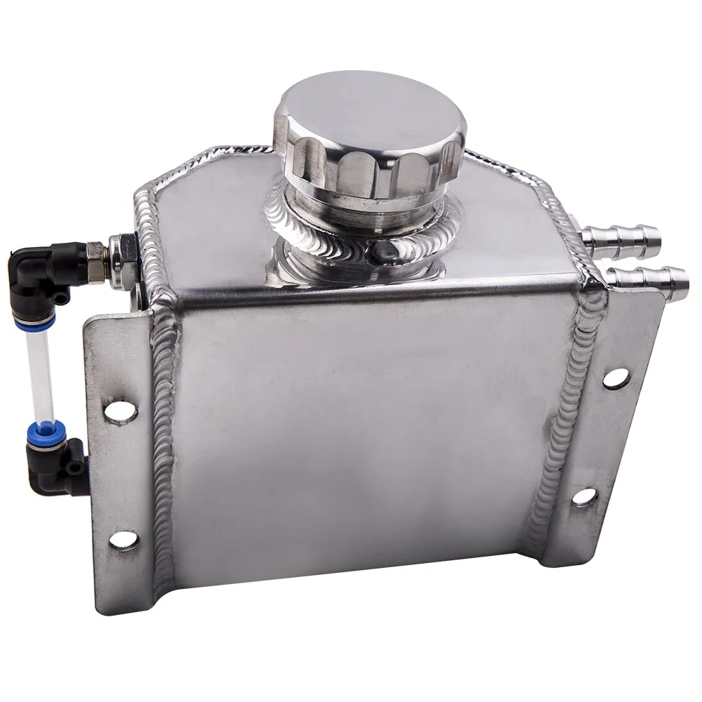 

Universal for 1L Coolant Radiator Overflow Recovery Water Tank Bottle Aluminum