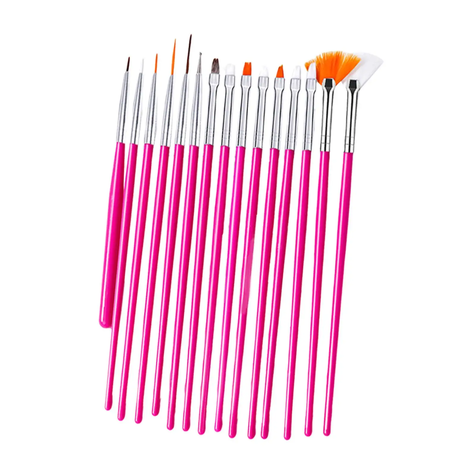 15pcs Nail Drawing Pen Set Nail Art Dotting Tool Set Manicure Tool for Women