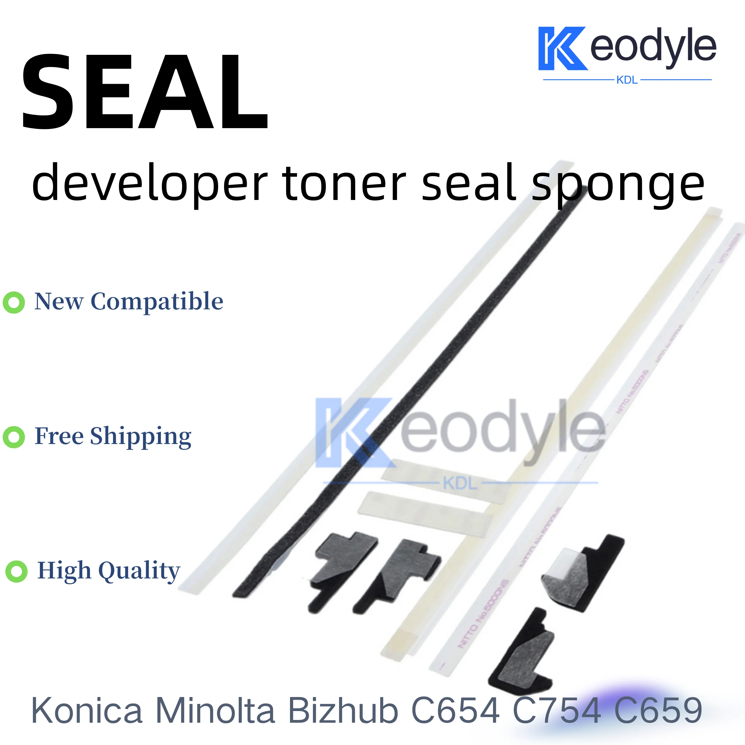Developer Toner Seal For Konica Minolta Bizhub 654E 754E C654 C754 C659 C759 C451 C452 C550 C552 C652 Developer Sponge Parts