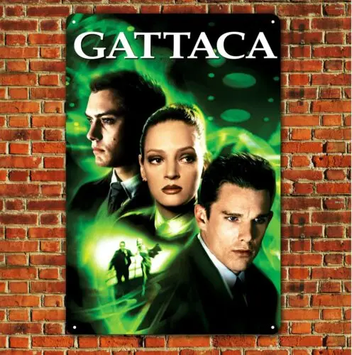 

Металлический плакат из фильма Gattaca жестяной знак 20x30 см сборная пластина