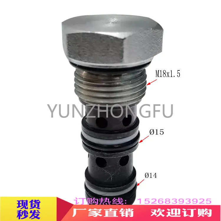 

Lock One-Way Liquid Control One-Way Valve YDF04-00 Cylinder Check Valve Safety Pressure Retaining Thread Cartridge Valve