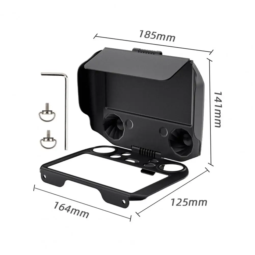 Sub board Storage Design Sunshade Sun Hood Protective Cover Screen Monitor Case for Mini 3 Pro/mavic 3 with Rc