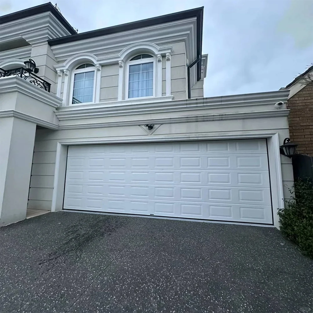 Sixinalu Garage Door Entry Security Building Entrance Bi-Folding Doors Aluminum Profile Double Glazed Custom Home Decor Deposit