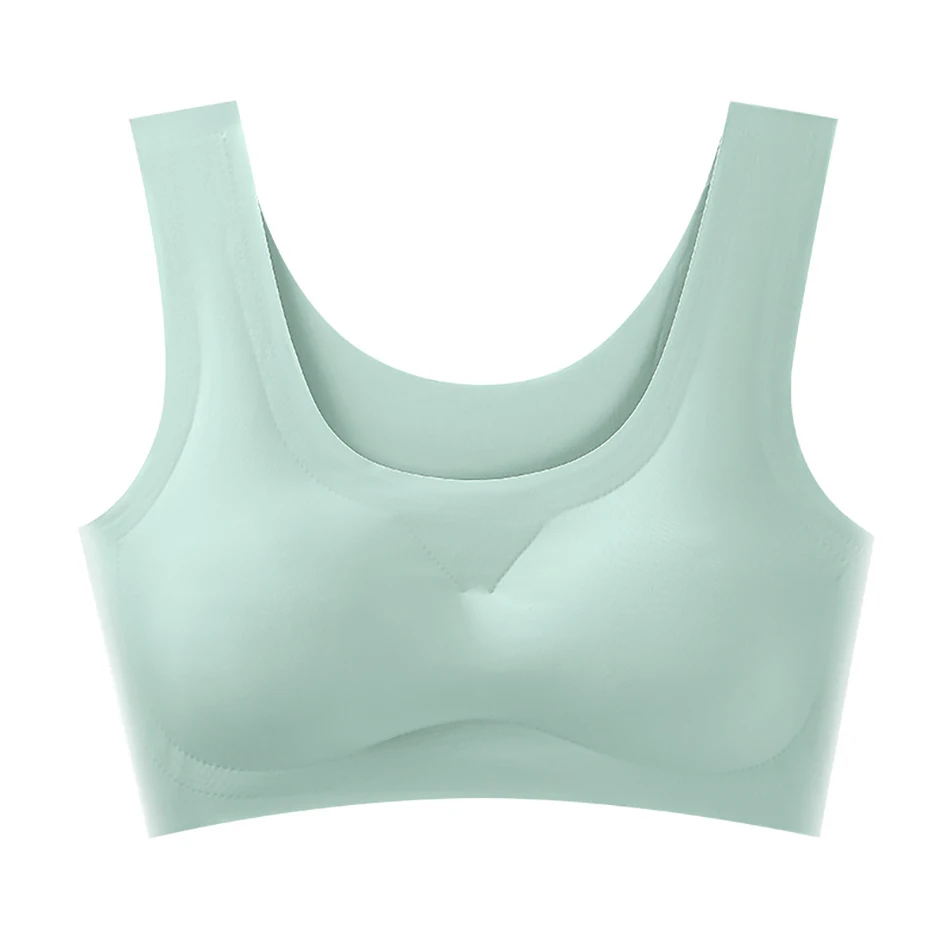 Women No Trace Seamless Backless Ice Silk Yoga Bra Comfortable and Supportive Workout Experience Daily Wear Women Bras