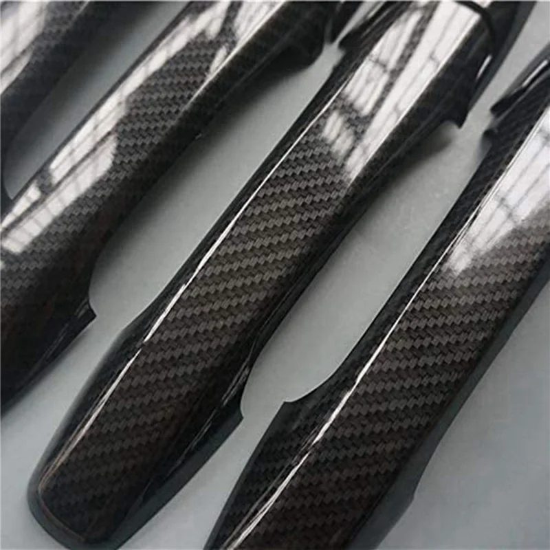 

A03Q-2X Набор внешних дверных ручек для Honda Civic 2006-2011 и Pilot 2009-2015, внешнее украшение в стиле углеродного волокна