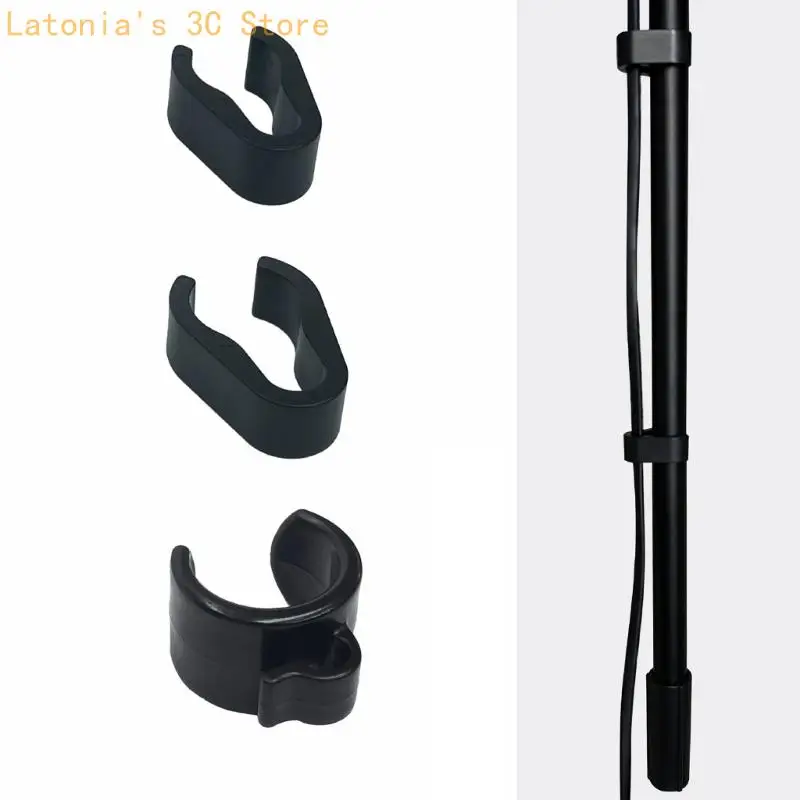 10-teilige Mikrofonständer-Aufsätze, Kabelgriffe für erweiterte Aufnahmeausrüstung X3UB – Detail 5