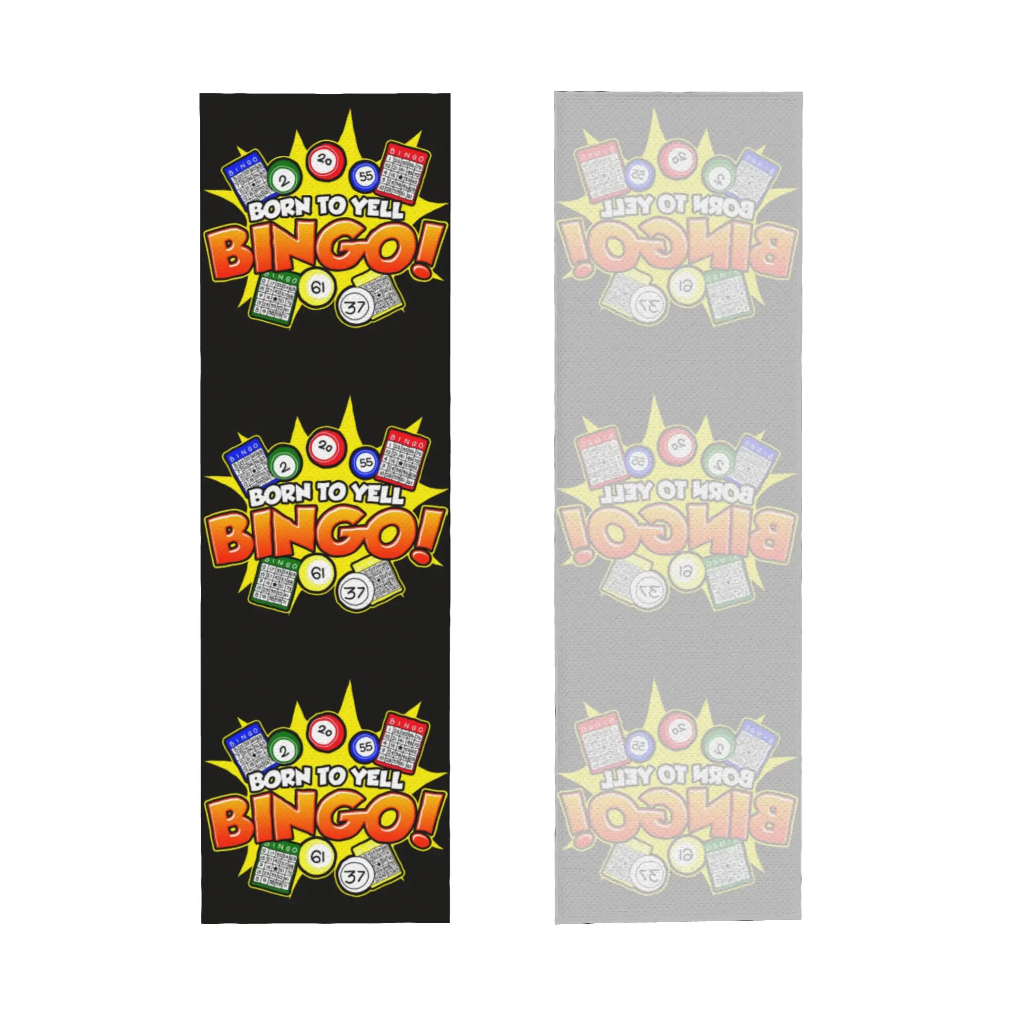 Cold Exercise Towel Bingo Paper Game Beach Sports Yoga Towel Swimming Camping Towel Refreshing Sports Scarf Face Towels