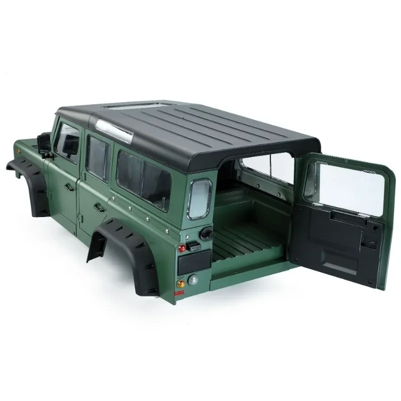 1:10 Scale D110 Defender Hard Body Shell – 313mm Wheelbase for SCX10 90046/TRX4, with Interior & Functional Doors – ABS Plasti - Image 5