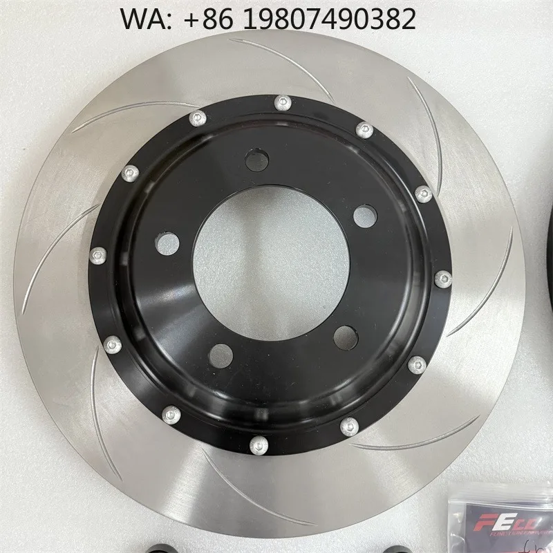 

380x34mm New Condition 6 Piston Brake Disc Kit High Performance Racing Modified Caliper System For 2017 Large Luxury SUV Front