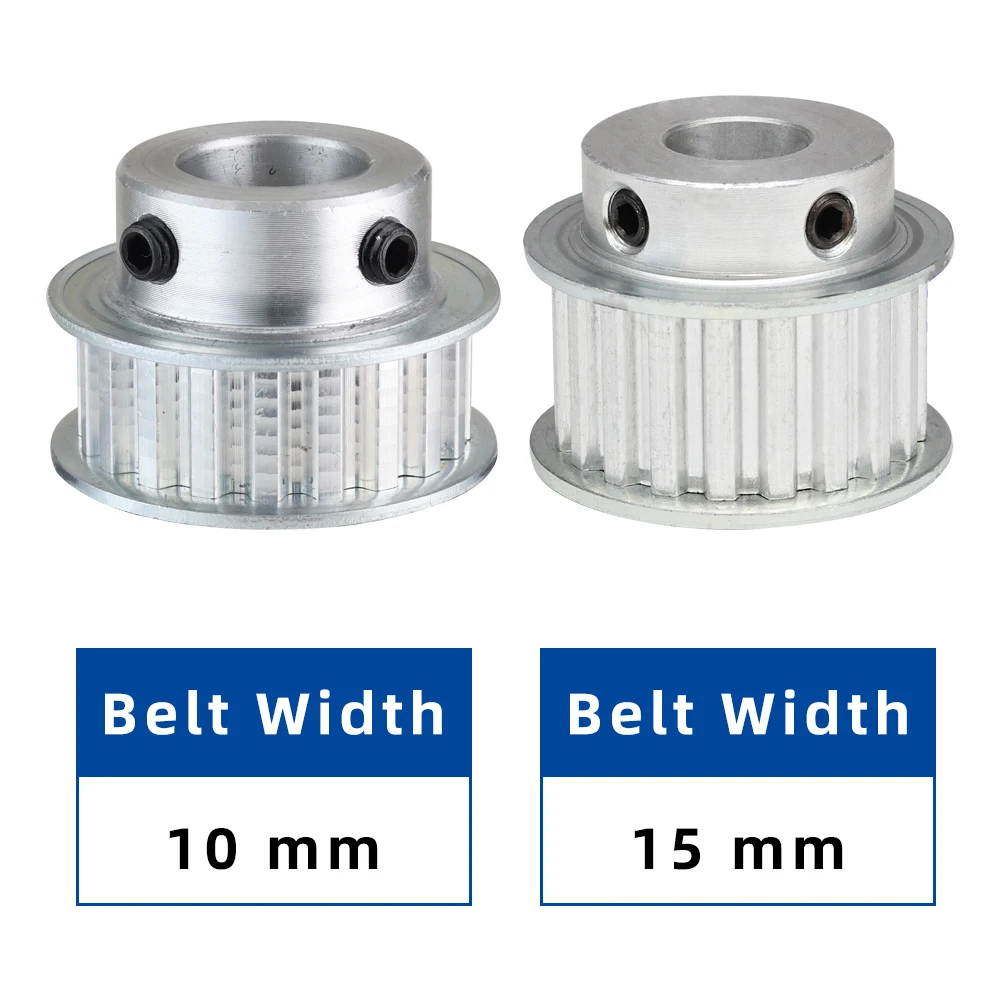 21T 22T 23T 合金プーリー XL BF 形状台形歯ピッチ 5.08 ミリメートルボア 6/6.35/7/8/10/12 ミリメートル伝達ベルト幅 10/15 ミリメートル