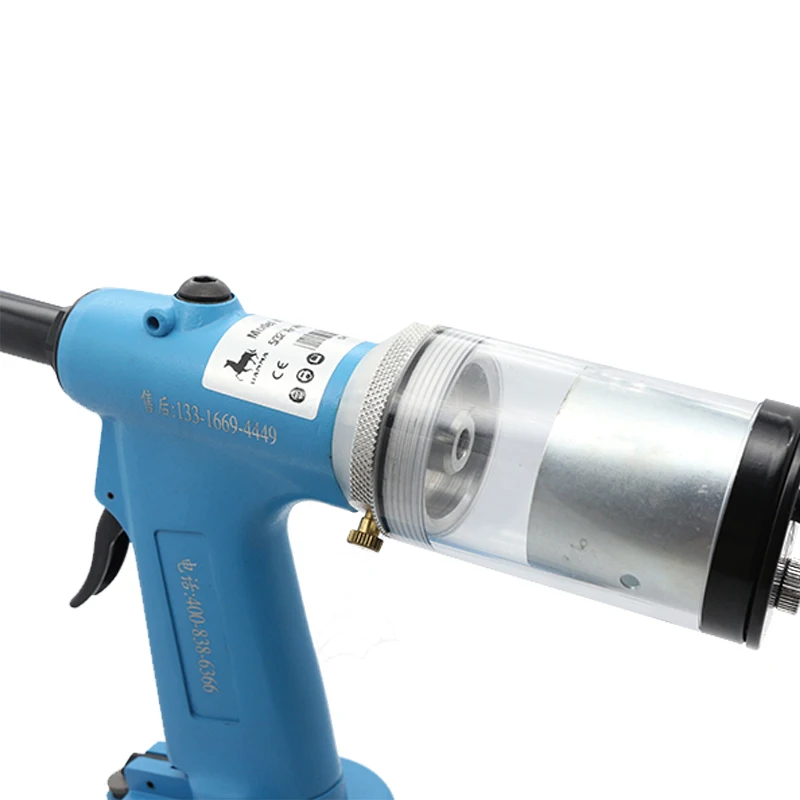 Pneumatic Rivet Gun Fastening Tool SZENT-480E Air Riveters Machine Extended Nozzle