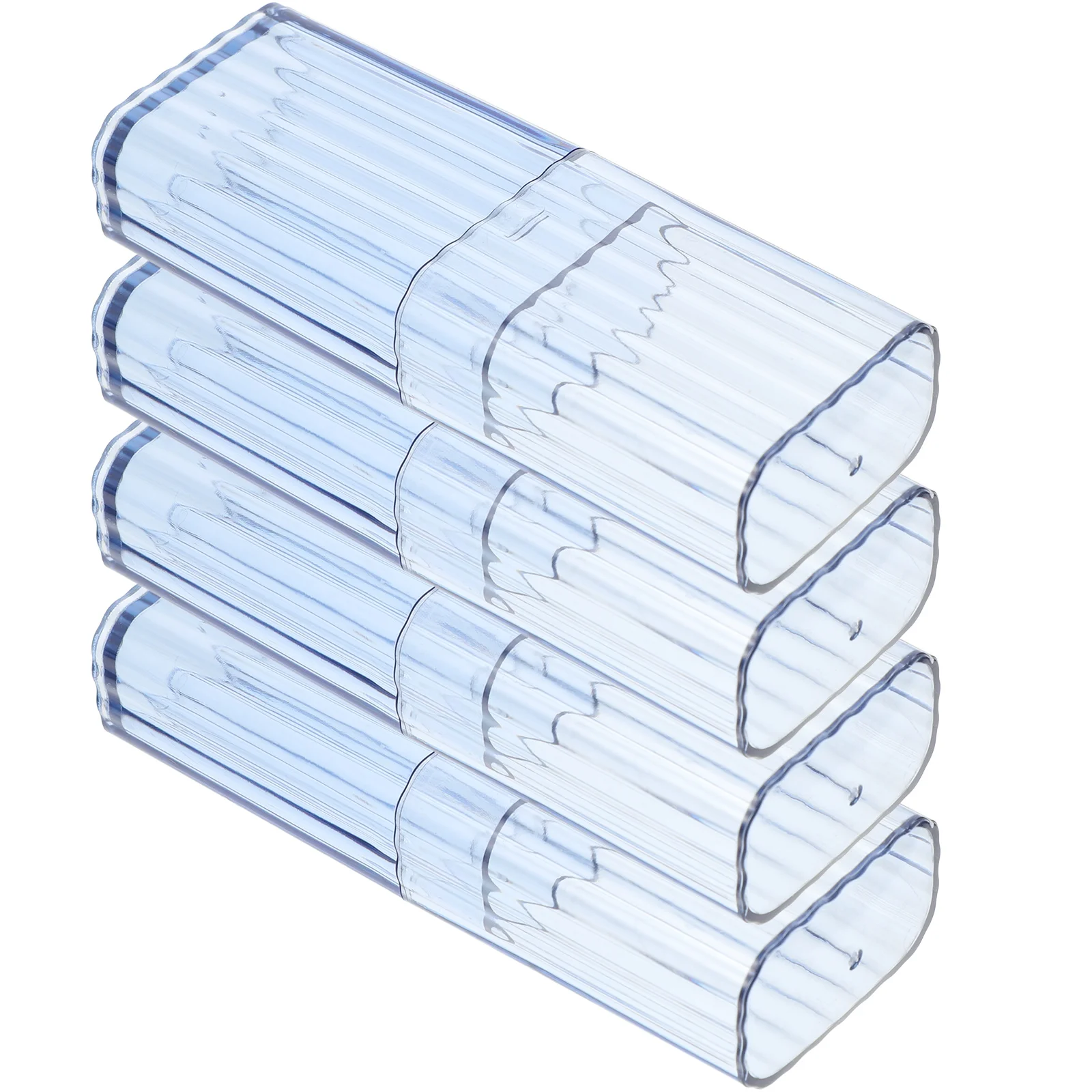 

4pcs Cotton Swab Swab Boxes Household ganizer Pad Container Portable Small Travel Jewelry Holders Toothpick Holder
