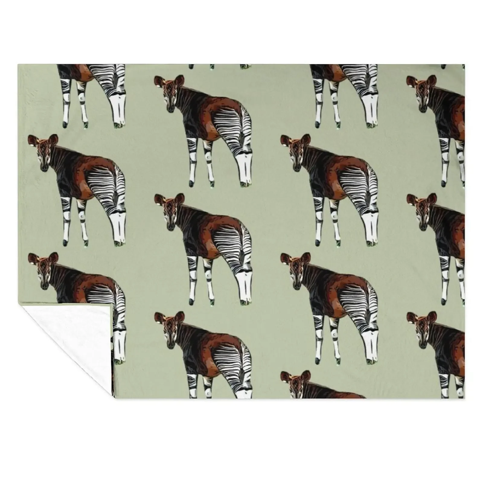 

Okapi Throw Blanket Baby Sleeping Bag Summer Beddings Sofa Throw Blankets