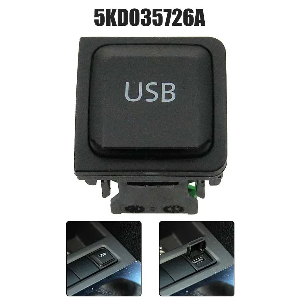 5KD035726A Car FOR USB Switch Socket For Jetta For Golf MK6 RCD300 RCD510 Interior Decoration Switch Socket
