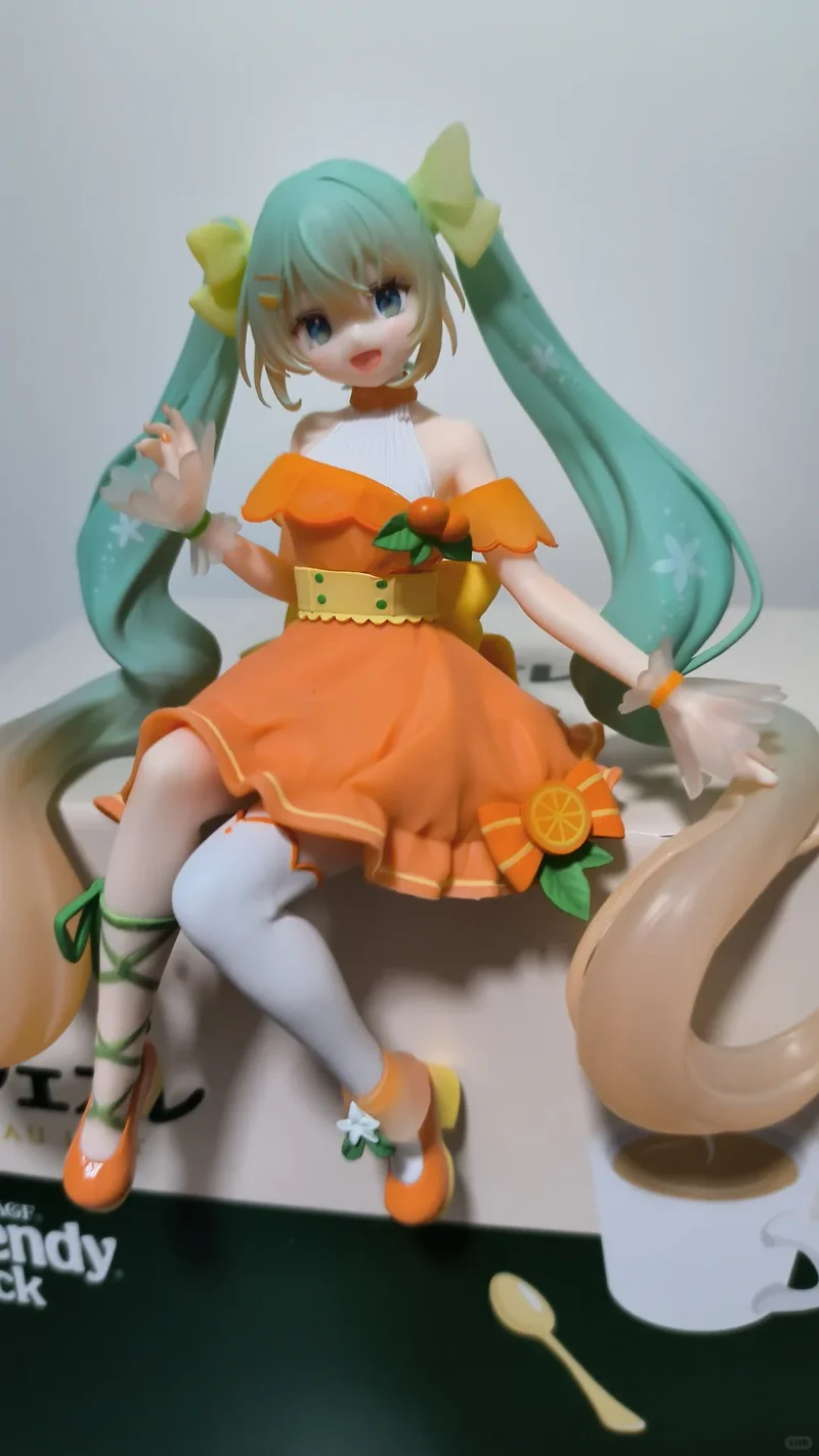 

New Products In Stock Miku Citrus Lime Landscape Figurines, Models, Desktop Ornaments, Holiday Surprise Gifts For Friends