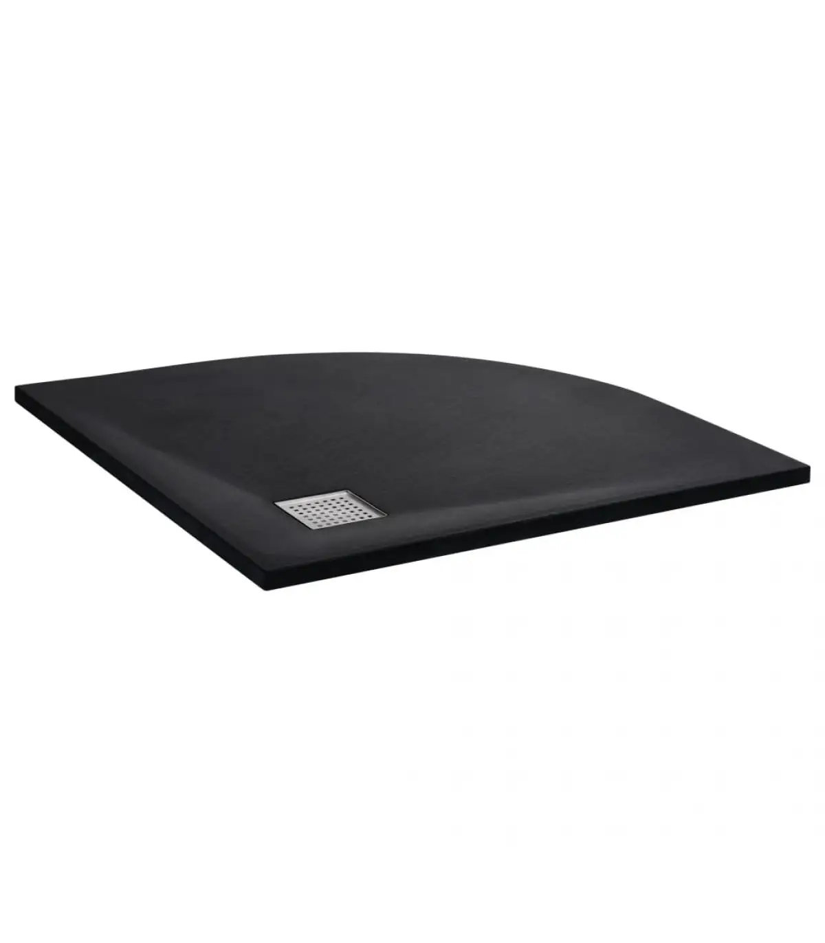 Shower dishes shower tray SMC black 90x90 cm