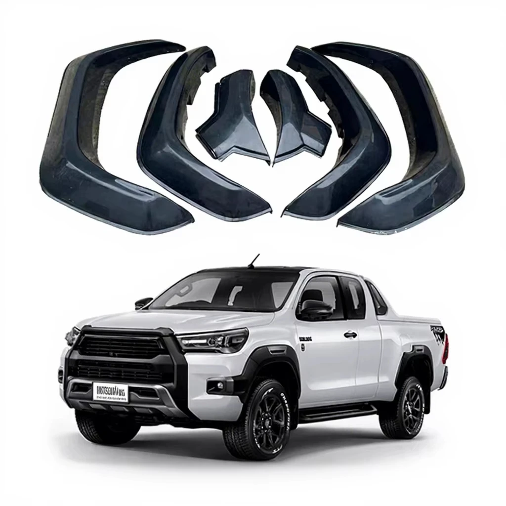 Bulk ABS Wide Extended Wheel Arches Rally Overland Fenders Flares for Rogue Rocco 2022 2023 Accessories