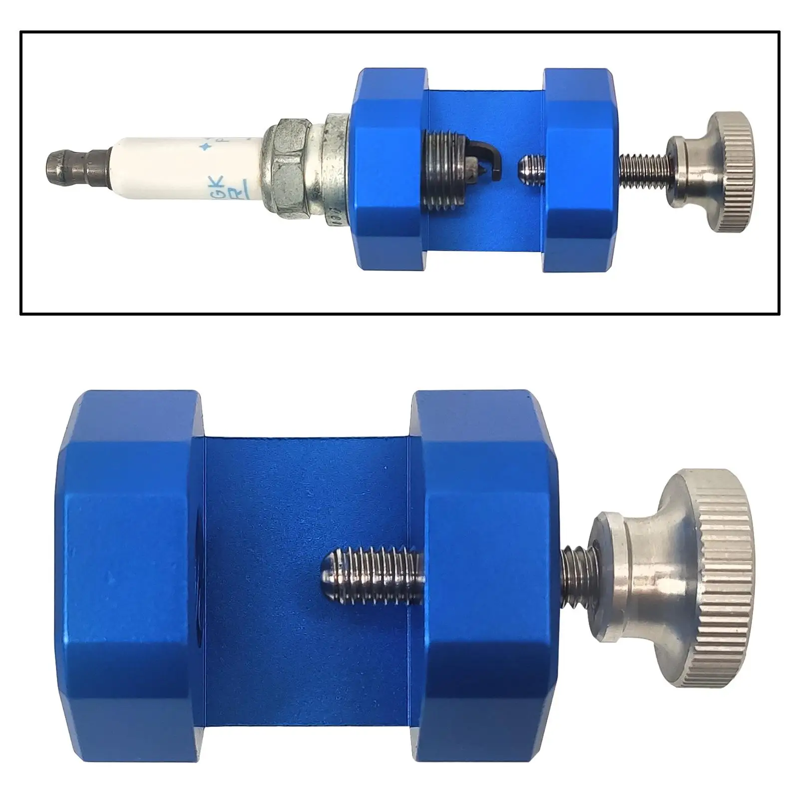 

Прочный автомобильный прецизионный инструмент для зазора свечей зажигания двигателя, 14 мм, алюминиевая заготовка