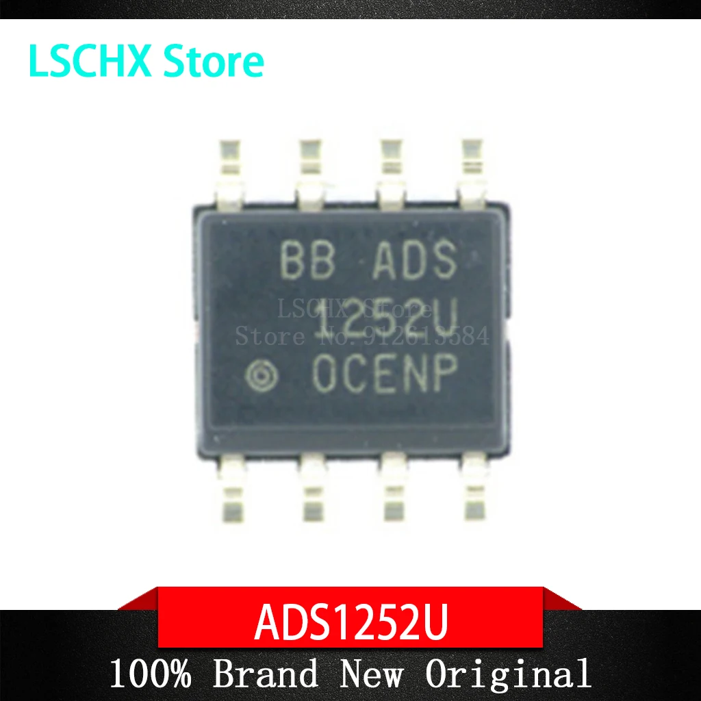 New Original Imported Original Ads1252u Ads1252 24-Bit New C Analog-to-Digital Converter Sop-8