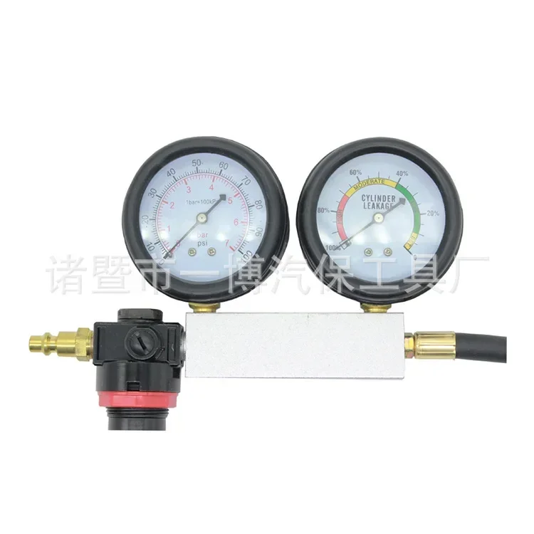 

2025TU-21 Тестер утечки бокового цилиндра Тестер утечки цилиндра Групповой манометр обнаружения давления, инструмент обнаружения цилиндра