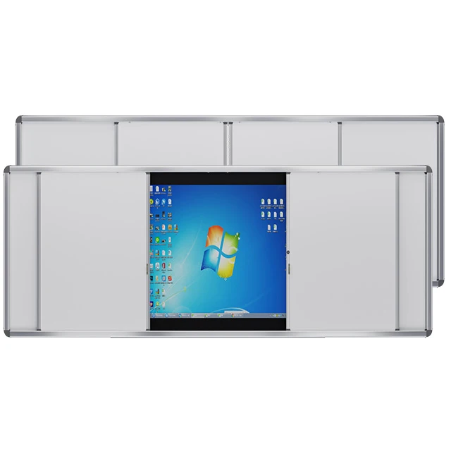 Lavagna push-pull Lavagna didattica multimediale appesa a parete per aula scolastica magnetica