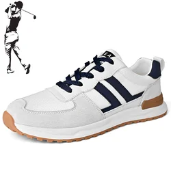 2024 nowe modne buty golfowe męskie luksusowe buty do chodzenia Fitness Outdoor oddychająca trawa wygodne buty do biegania