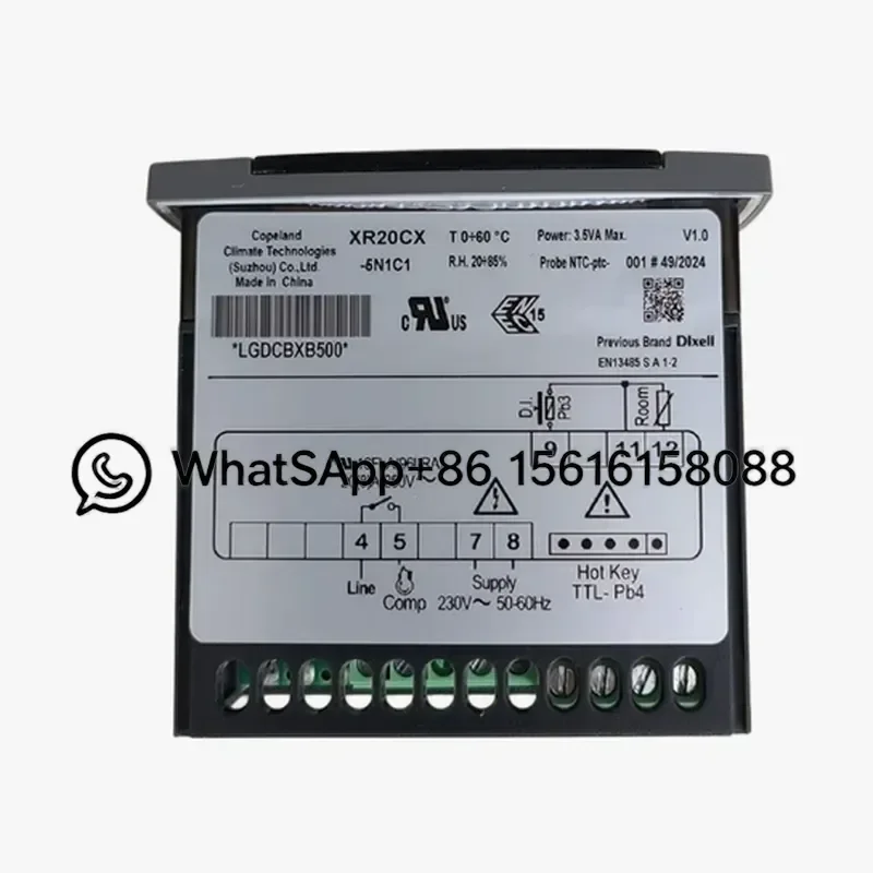 Copeland Dixell Elf Electronic Temperature Controller XR20CX-5N1C1 XR30CX-5N1C1 Digital Thermostat Refrigeration Control Unit
