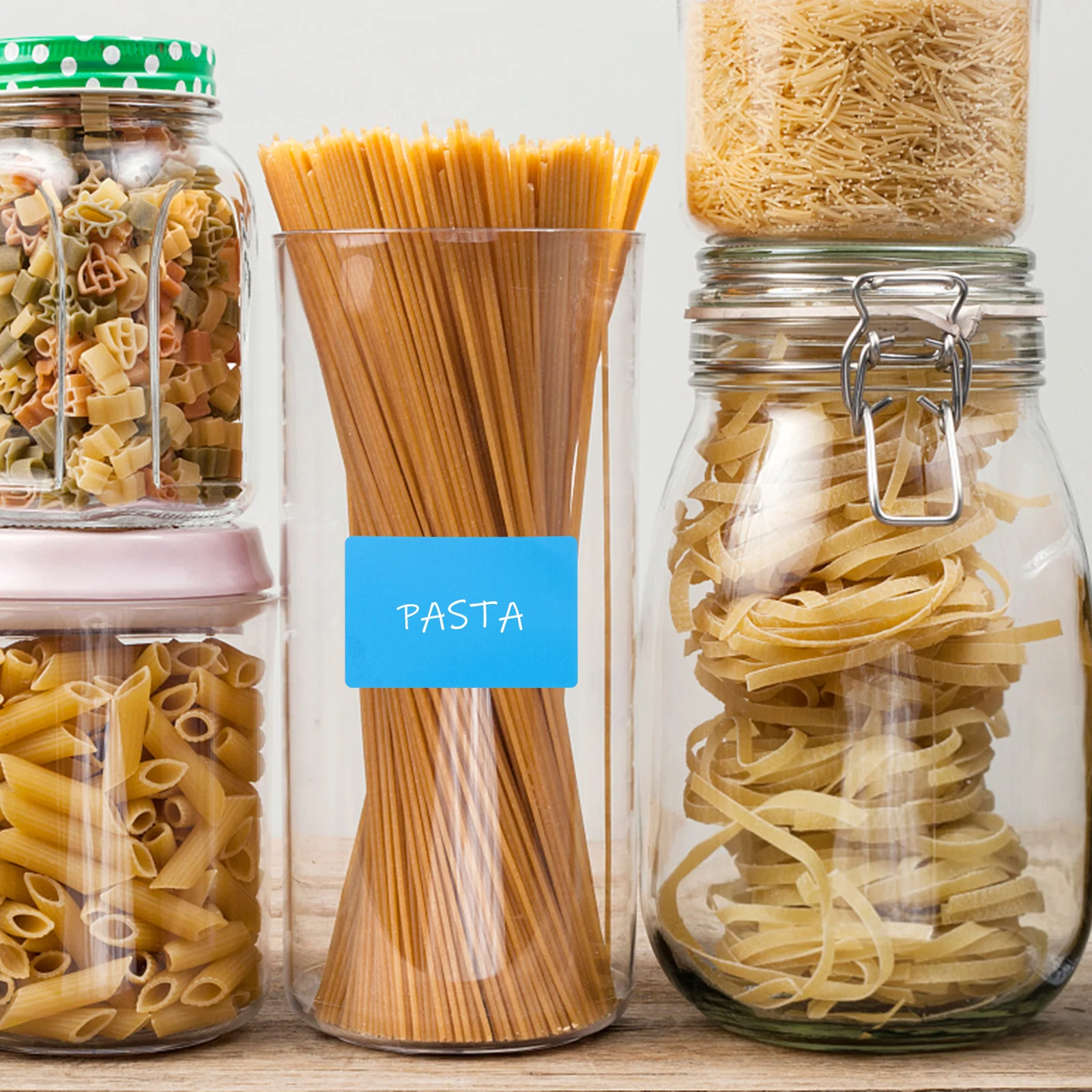 컬러풀 열전사 라벨 프리미엄 접착 방수 작성 가능 밀봉 스티커 밀크티 가게 쿠키 사탕 가방용