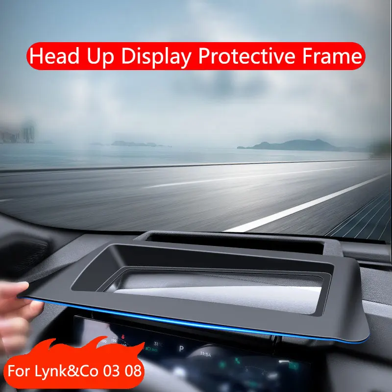 

Head Up Display Protective Frame For Lynk & Co 03 05 07 08 09 Z10 2023 2024 Car HUD Display Protective Cover Frame Accessories