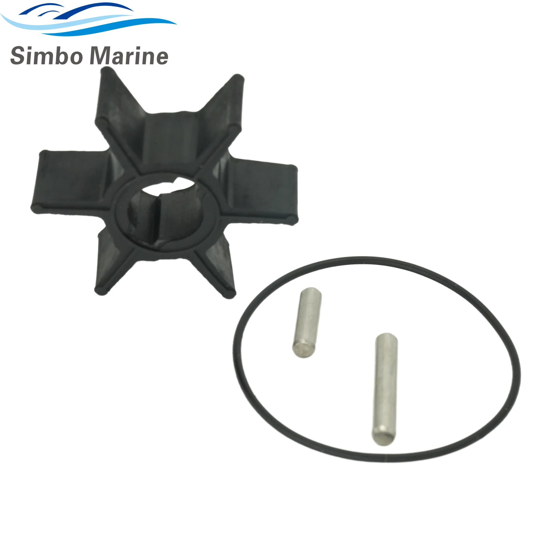 

114812 Комплект для восстановления крыльчатки водяного насоса подходит для подвесного 2-тактного двигателя Johnson Evinrude, 2 л.с., 3 л.с., заменяет 0114812