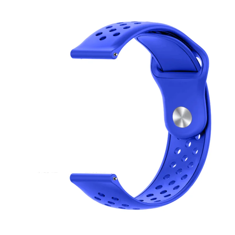 

Breathable Sport Strap For Vivo Watch 3 5 GT & IQOO Watch 1 5 GT Bracelet Silicone Reverse-buckle Air Hole Smart Watch Loop Band