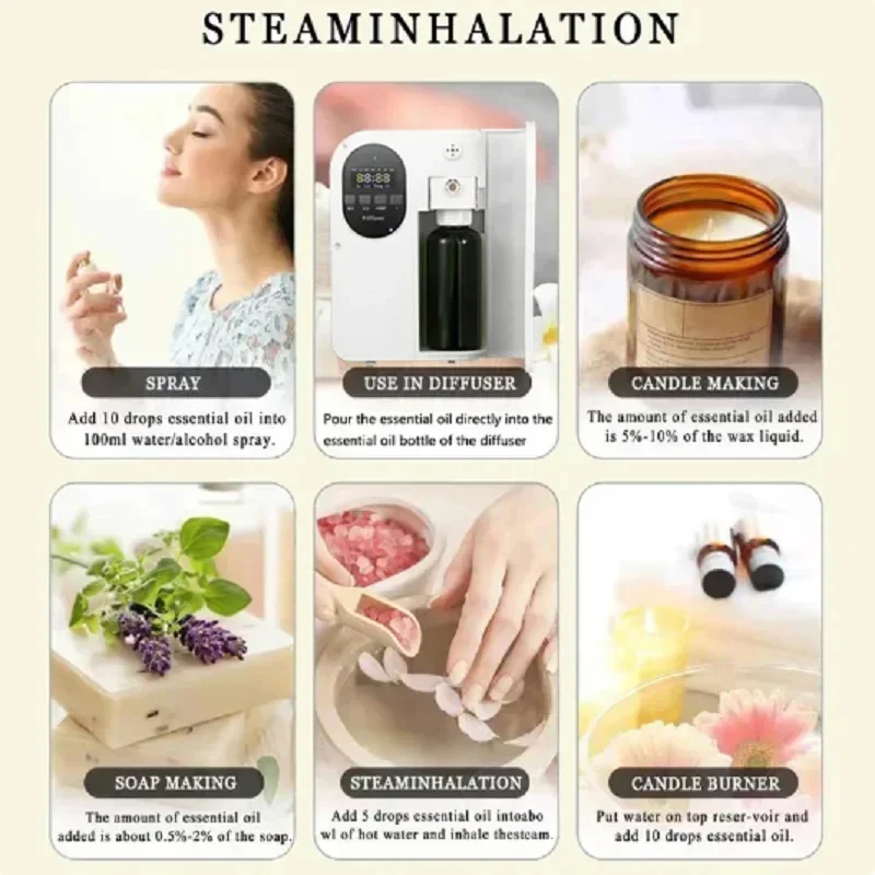 500ml Carlton Hilton Ritz Fragrance Oil For Home Perfumes Hotel Series Essential SPA Oils For Aromatic Diffuser DIY Perfume