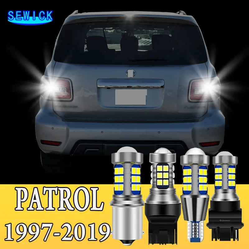 

2pcs LED Reverse Light Backup Bulb Accessories For Nissan Patrol Y61 Y62 1997-2019 2010 2011 2012 2013 2014 2015 2016 2017 2018