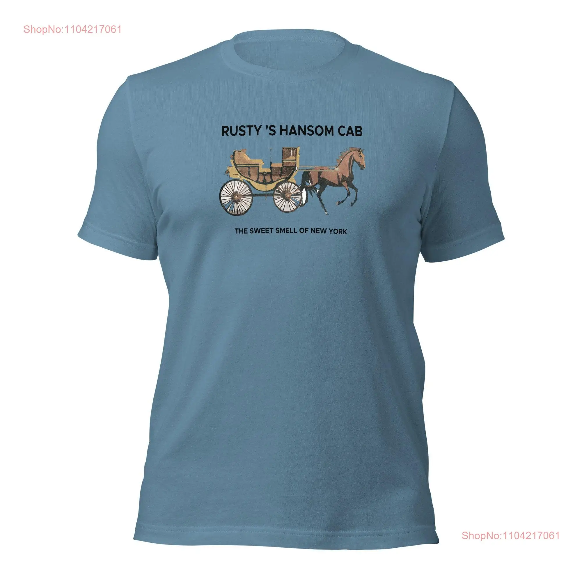 Rusty's Hansom Cab t shirt long or short sleeves