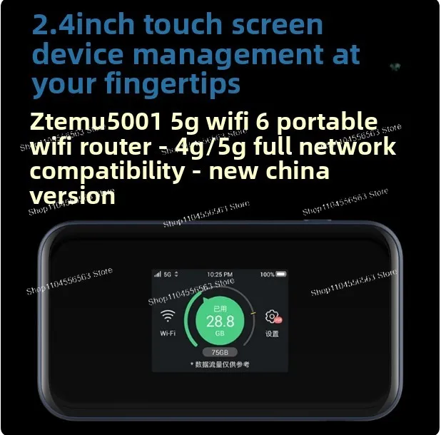 5G SIM Router entsperrt Mu5001 5g Cpe Mobiler WLAN-Router tragbar