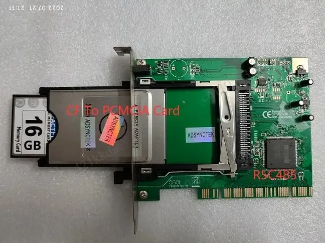PCI to PCMCIA P2CB485 New PCI-PCMCIA PC Card ATA P2 A2 Card SRAM card Reader supports 16/32bit CARDBUS functioRicoh R5C485 Chip