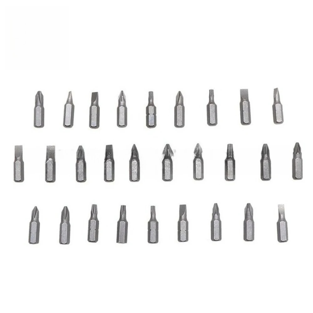 Creative Oral Denture Drill Bit Frame Display Piece 28pcs Metal Screw Pile Driving Drill Bit Display Piece Dental Ornaments