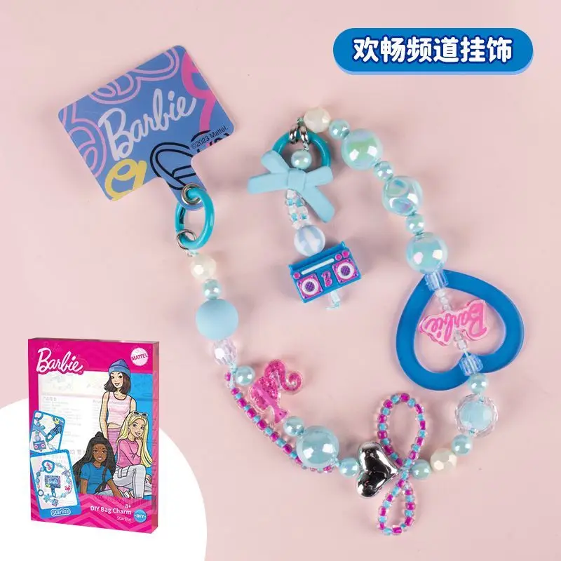 Barbie Bracelet Diy Beaded Anime Peripheral Cute Cartoon Jewelry Bracelet Kawaii Color Pendant As A Birthday Gift for Friends