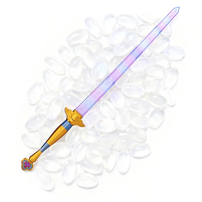 

70CM Girl group high-quality role-playing symbol Rumi sword costume props purple long sword accessories role-playing props