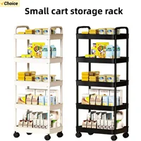 5-Tier Floor Standing Trolley Cart 1