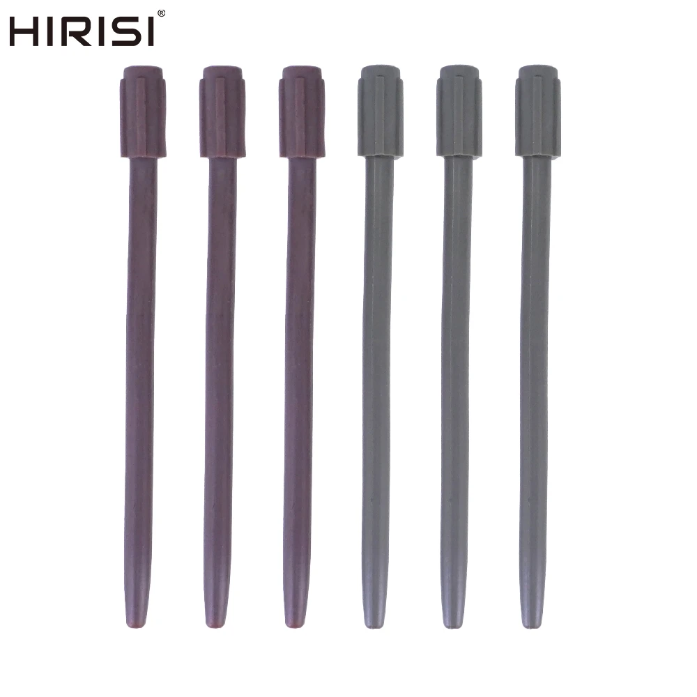 Hirisi 10pcs 73mm Soft Rubber Fishing Anti Tangle Sleeves Carp Fishing Inline Lead Tube AH013 Fishing Accessories